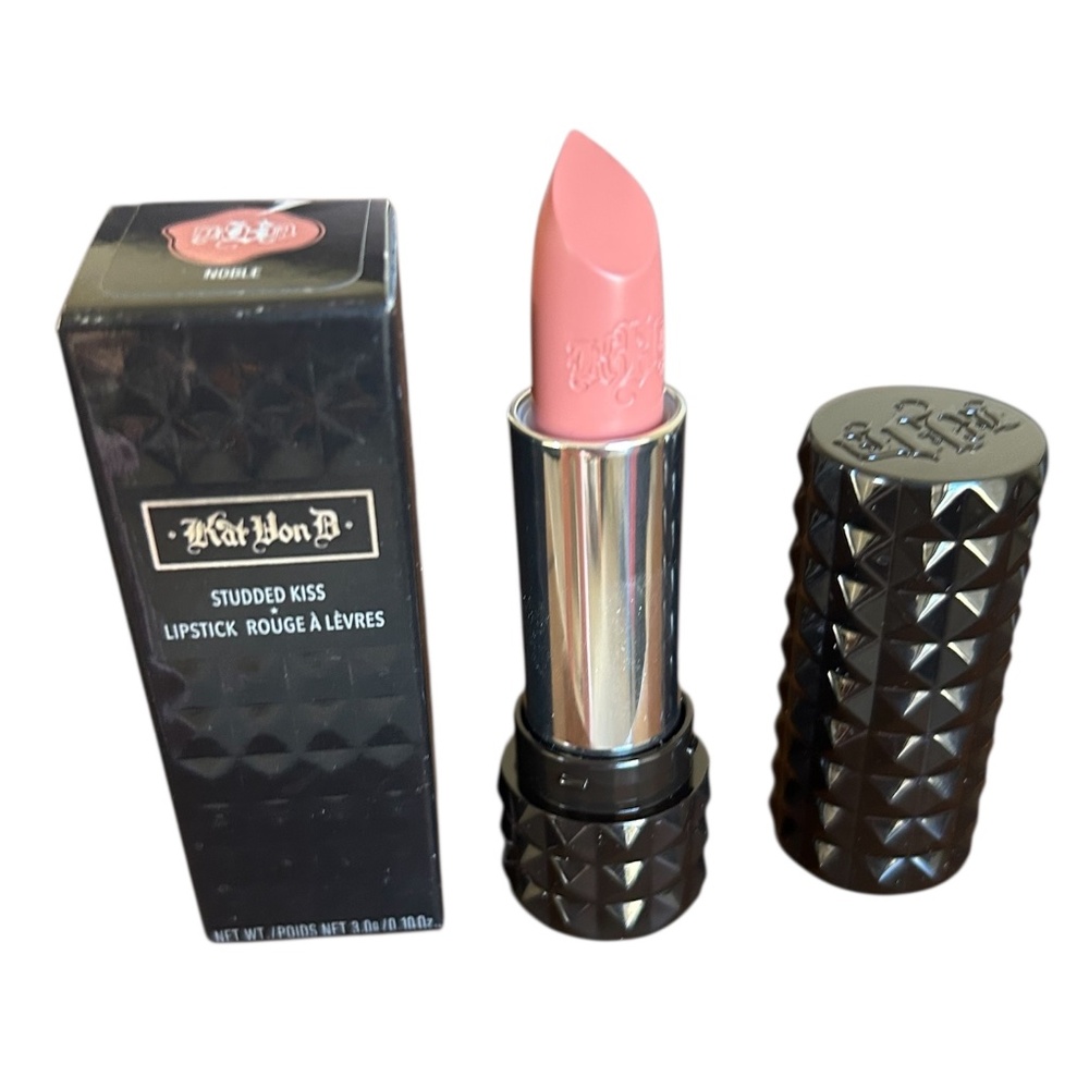 Kat Von D NOBLE Studded Kiss Long Wear Lipstick Full Sz New In Box